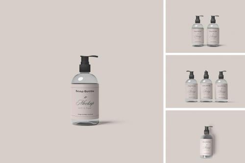 Soap Bottle Mockup