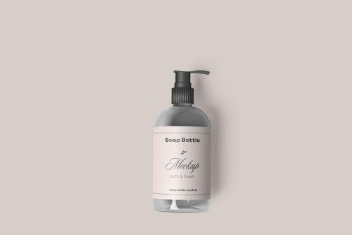 Soap Bottle Mockup