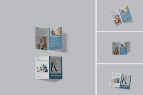 A4 Bifold Brochure Mockups