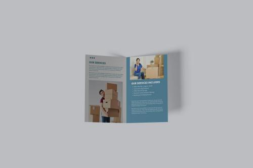 A4 Bifold Brochure Mockups