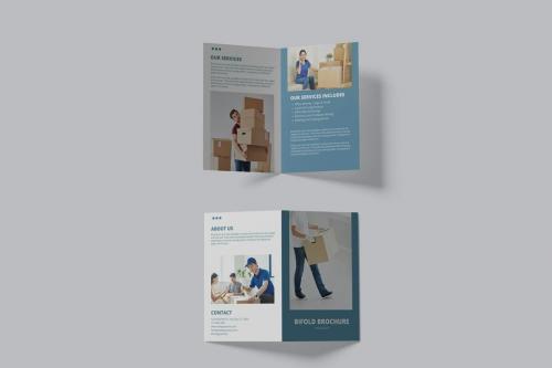 A4 Bifold Brochure Mockups