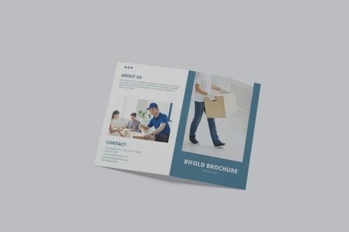 A4 Bifold Brochure Mockups