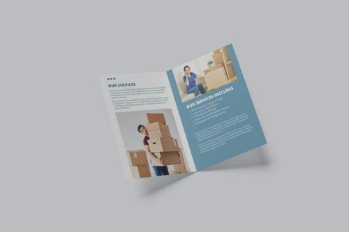 A4 Bifold Brochure Mockups