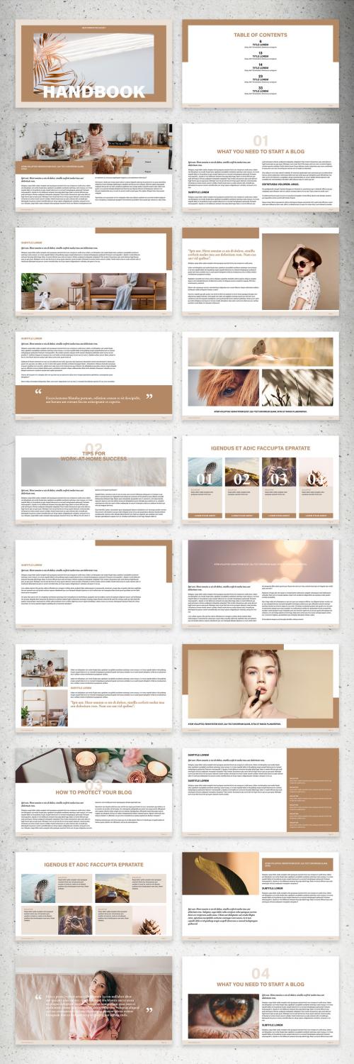 Digital Ecourse Presentation Layout - 364806860