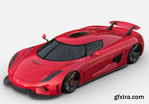 3d model Koenigsegg Regera