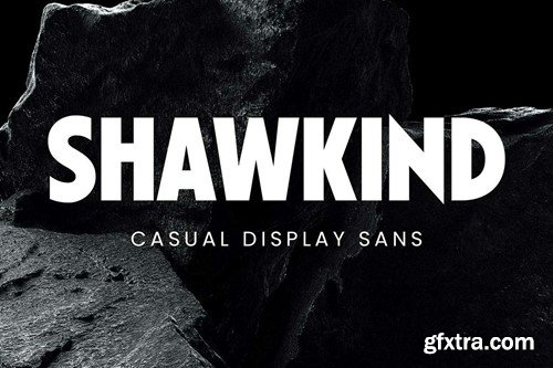 Shawkind - Display Font REH6WQD