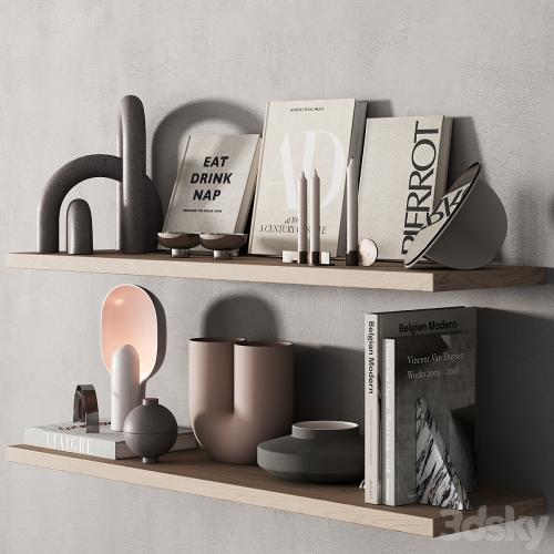 217 decor on shelves 02 neutral scandi accessories 00