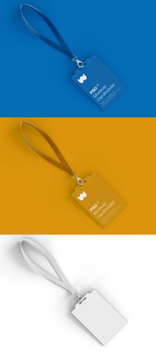 ID Badge for Business Office and Events Mockup - 366567672