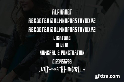 Sport Gymper Font 78ZKKPD