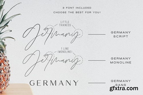 Germany - Modern Font Duo N4L2PKK