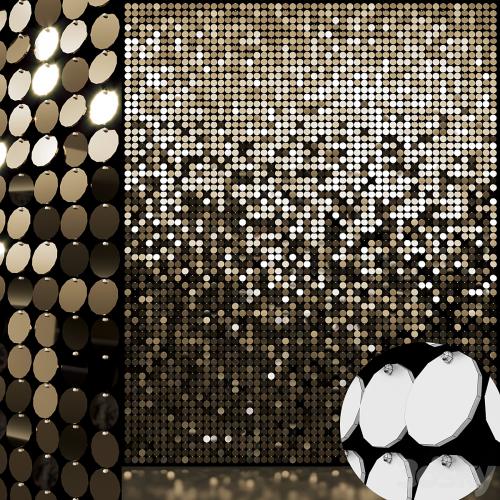 sequins decorative wall 01