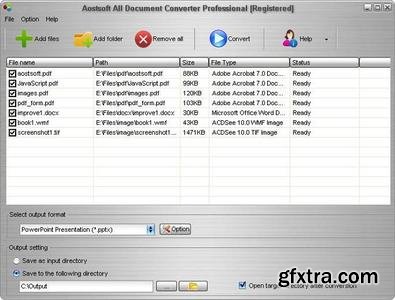 Aostsoft All Document Converter Professional 4.0.2