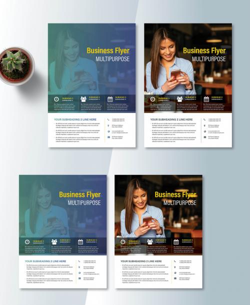 Multipurpose Business Flyer Layout - 367545172