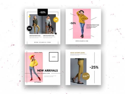 Wear Shop Social Media Layout Posts - 367820678