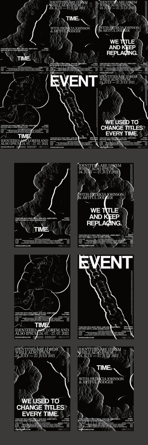 Dramatic Cinema Poster Layout - 367830974