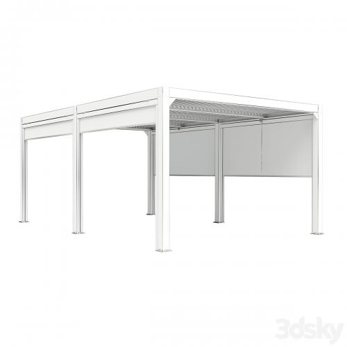 Terrace pergola MARANZA 540cm gray