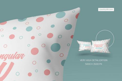 Rectangular Pillow Mockup Set