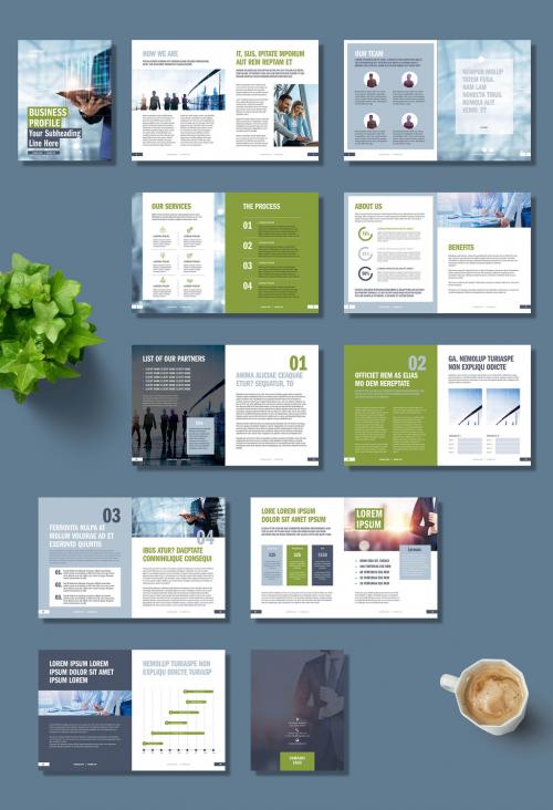 Modern Business Proposal Layout - 367851576