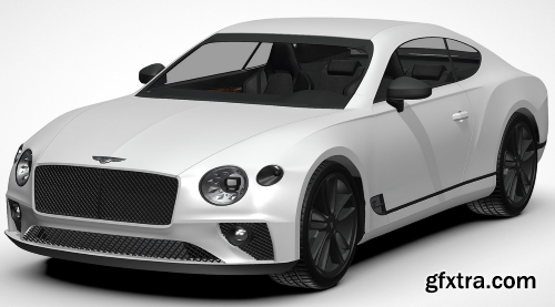 Bentley Continental GT 2022 3D Model
