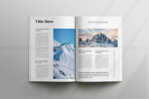 Photo Book Brochure Template