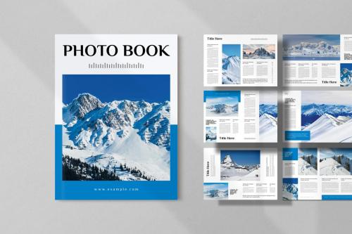 Photo Book Brochure Template