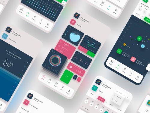 Ui Layout for Smartphone - 368047962