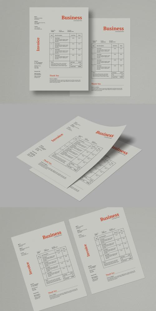 Invoice Layout - 368066855