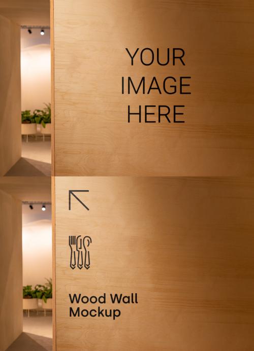 Wooden Wall Mockup - 368089290