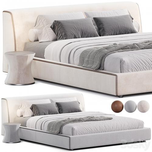 Softland bed by Lema