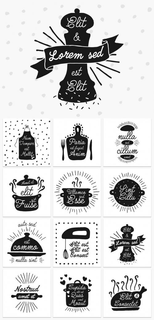 Hand Drawn Kitchen Quotes - 368289991