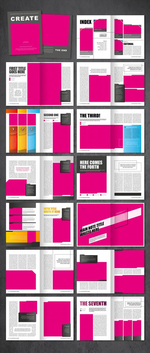 Creative Indesign Magazine Layout - 369060010