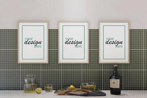 Kitchen Frame vol.01 - Mockups