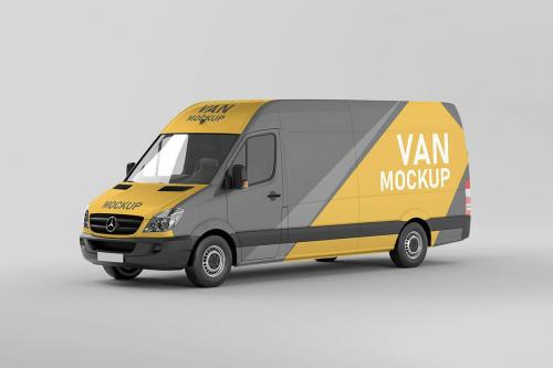 Van Vehicle vol.01 - Mockup