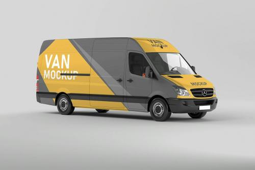 Van Vehicle vol.01 - Mockup