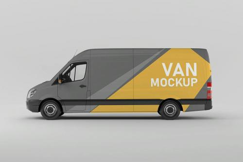 Van Vehicle vol.01 - Mockup