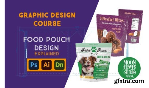 FOOD POUCH DESIGN Essentials or Print - GRAPHIC DESIGN COURSE