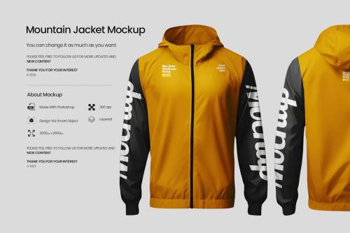 Mountain Jacket Mockup