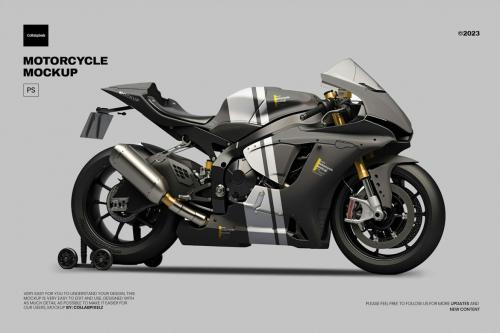 Motorcycle Mockup