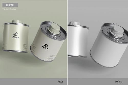 Tin Can Mockup