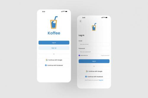 Koffee - Coffee Order App UI Kit