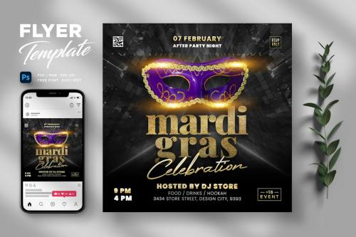 Mardi Gras Flyer