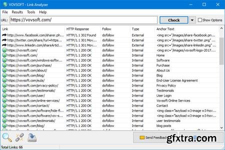 VovSoft Link Analyzer 2.0