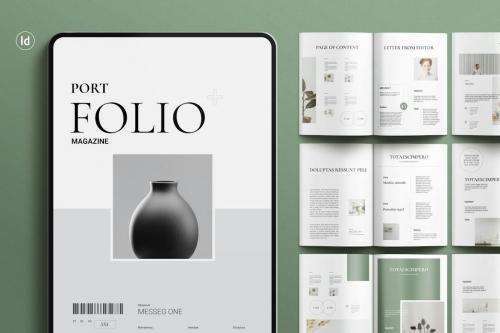 Portfilo Magazine Template