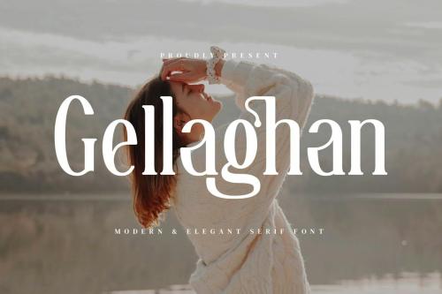 Gellaghan - Stylish Ligature Font