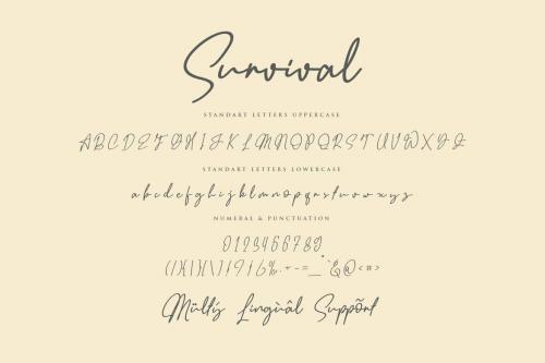 Westland Survival - Stylish Font Duo