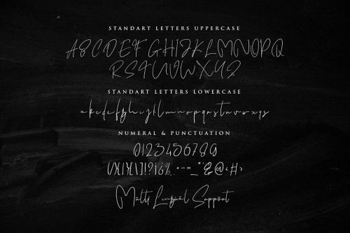 Wonderfull Vogue - Signature Font