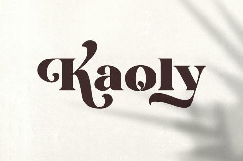 Kaoly - Beautiful Attractive Font