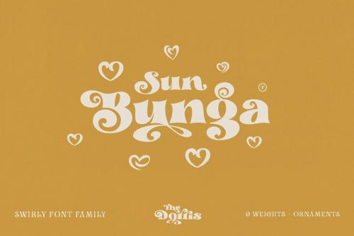 Dorris - Swirly Font Family