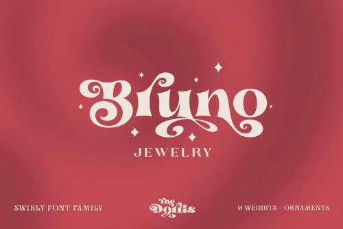 Dorris - Swirly Font Family