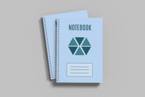 Spiral Notebook Mockup